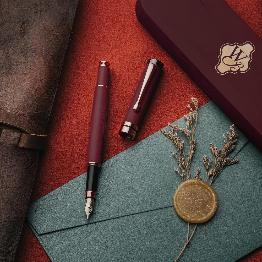 Wordsworth & Black's 竹ウッド ファウンテンペンセット 画像5